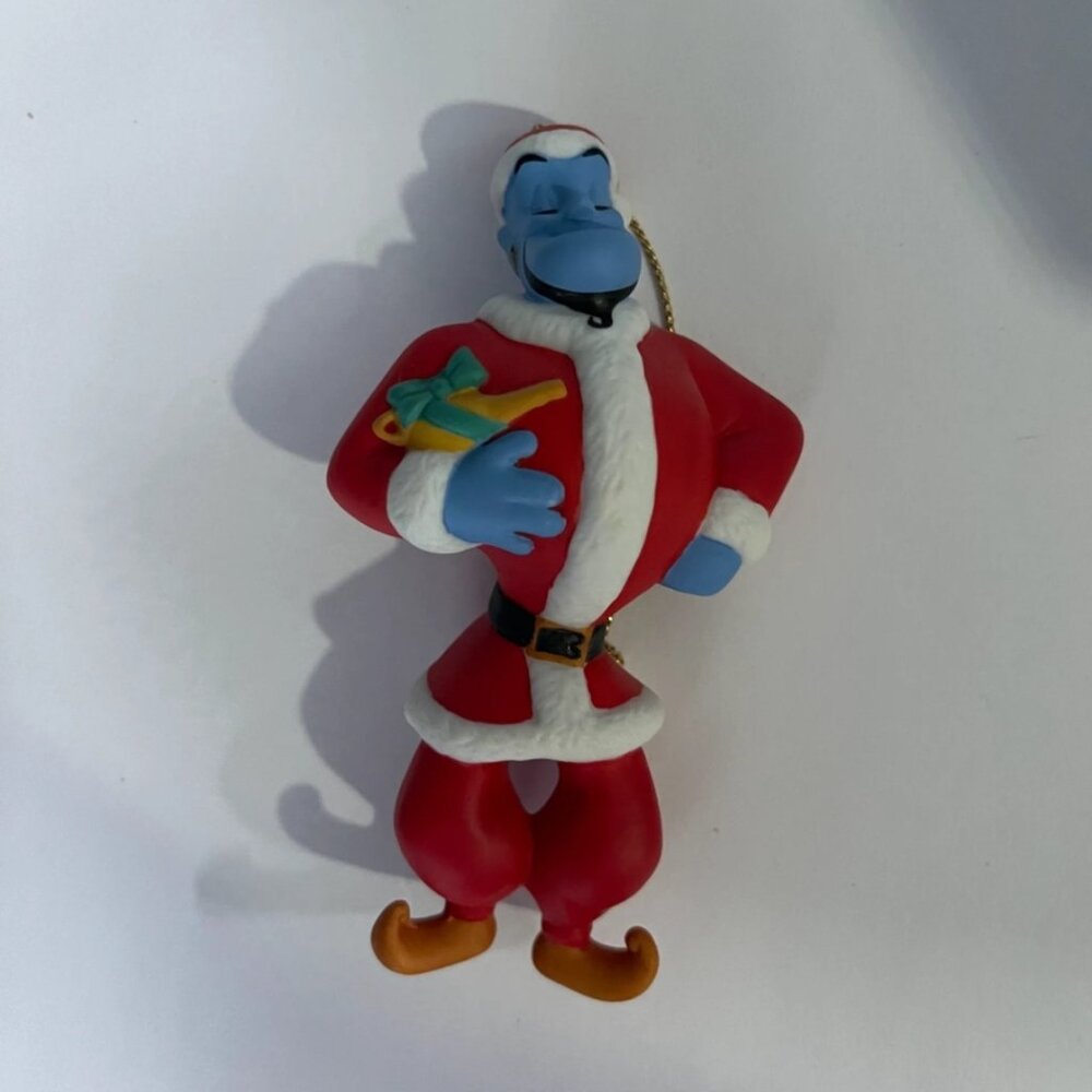 Grolier Santa Genie Christmas Ornament